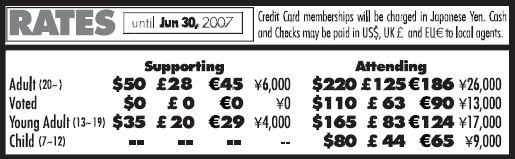 Membership Rates